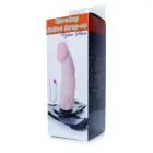 Dobais strap-on dildo ar vibrāciju – 20 cm (7.9″) — Foto 8