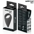 Addicted Toys Teardrop-Shaped Intimate Support Ring – Black — Photo 7