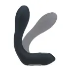 Vibrating Heating Bendable Tapping Silicone Prostate Stimulator – 20 cm (7.9″) – Black — Photo 4