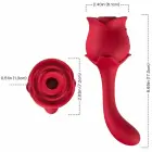 ARMONY Roselover Red Clitoral Stimulator – 17 cm (6.7″) – Red — Photo 3
