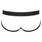 Black Level Vinyl Jockstrap with Zip – Black – XL — Photo 6