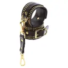 TABOOM Studded Ankle Cuffs – Black — Photo 8