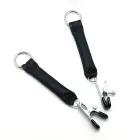 Red Leather reguleeritavad nibuklambrid raskustega – mustad/hõbedased — Foto 1