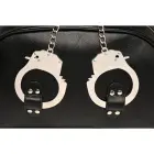 Cuffed Travel Bag with Handcuff Handles - Black Foto 9