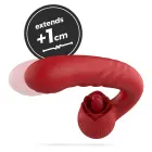 CRUSHIOUS Osiria Rose Thrusting Vibrator – 16 cm – Pink — Photo 5