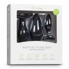 EasyToys Silicone Anal Training Plug Set – 3 Sizes – Black — Photo 2