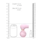 Invincible gaisa pulsa vibrators – rozā Foto 9