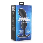 Premium Silicone Weighted Prostate Plug – XL – 18–20 cm – Black — Photo 1