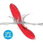 Fishhook punane kahepunktsa G-punkti vibraator – 22.4 cm (8.8″) — Foto 9