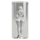 STROKER Female Shaped Tunnel Masturbator – Clear — Photo 5