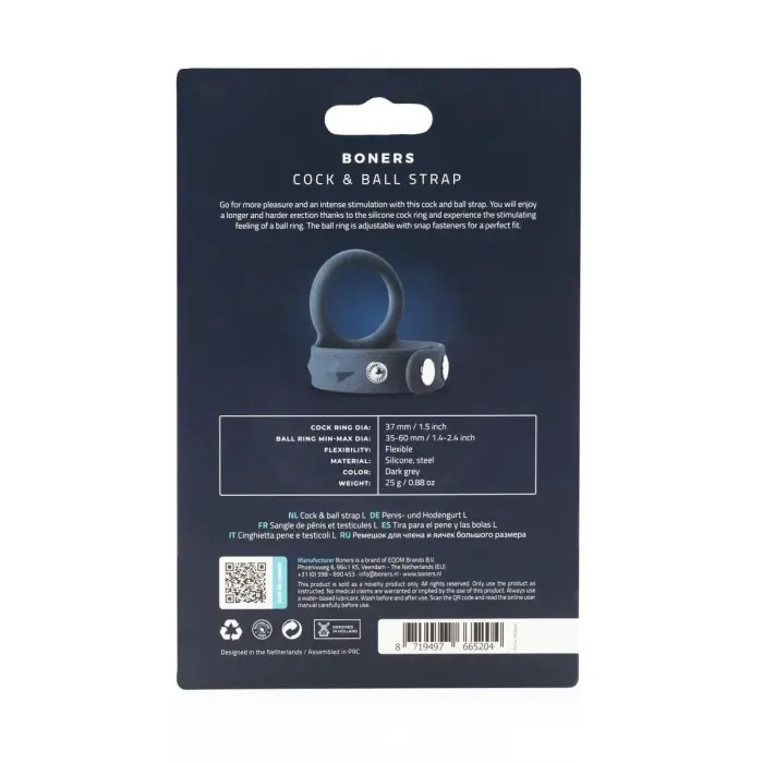 Cock & Ball Strap L - Black Photo