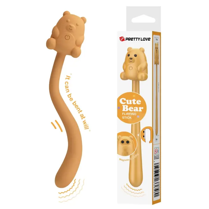 CUTE BEAR вибратор – 7 функций вибрации – USB-зарядка