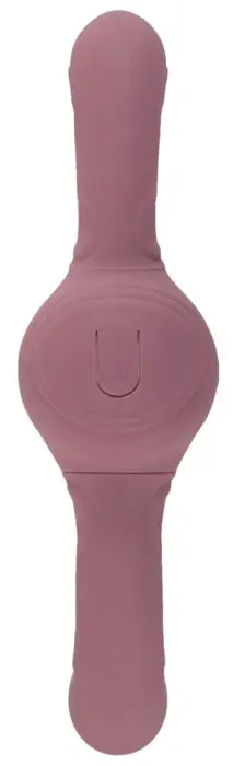 Turbo Shaker Double Lover vibrators – 30 cm – rozā Foto 6