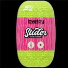 LoveToy Slider – divpusējs masturbators – vagīna un anuss – miesas krāsā — Foto 16