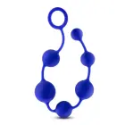Performance Silicone Anal Beads – Indigo – Blue Photo