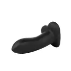 Flow Emotional Plus dildo – 15 cm (6″) – Melns Foto 5