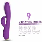 ARMONY BONNIE triušio vibratorius – 22.2 cm (8.7″) – violetinis — Nuotrauka 3