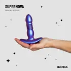 Hueman Motion Silicone Plug with Thrusting Action – 13 cm – Multicolored — Photo 2