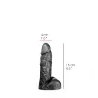 Dildorama 515 Line realistlik dildo – 16.5 cm (6.5″) – Must — Foto 3