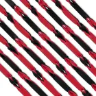 Fetish Collection Faux Leather Flogger – 64 cm – Red and Black — Photo 5