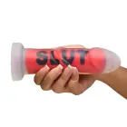 SLUT - Raudonas dildo - 18.5 cm (7.3″) — Nuotrauka 4