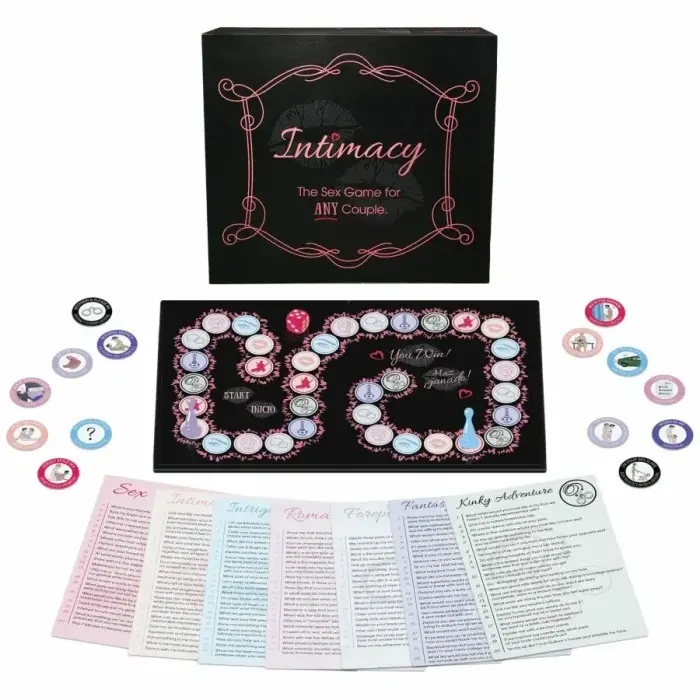 Kheper Games Intimacy Game for Couples EN/ES - Board Game Set