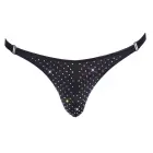 Svenjoyment Men's String with Sparkling Stones – Black – L — Photo 4