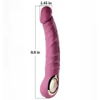 Realistiškas vibratorius – violetinis — Nuotrauka 7