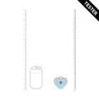 Вибратор в форме сердца Luvie AirTap – синий — Фото 4