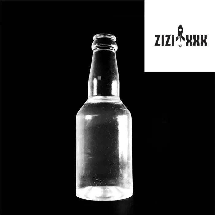 ZiZi pudelikujuline dildo – 19 cm (7.5″) – Läbipaistev