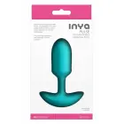 INYA Pulse – rechargeable silicone anal plug – teal – 3 speeds 7 functions – waterproof – 11 cm — Photo 4