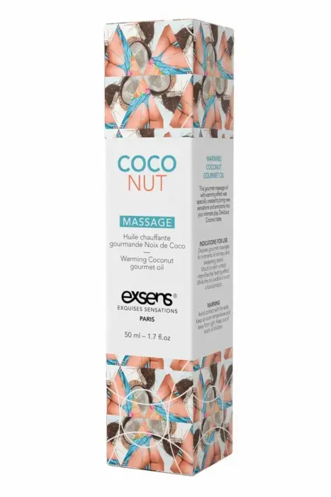 EXSENS – warming massage oil – coconut – 50 ml
