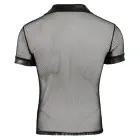 Men's Mesh and Wet-Look Shirt – XL — Photo 9