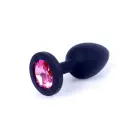 MyLove Toys Jewellery melns silikona anālais spraudnis – 7 cm (2.8″) — Foto 7