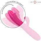 INTENSE IVY Flexible Silicone Vibrator – 18.2 cm (7.2″) – Pink — Photo 5