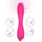 Многопозиционный вибратор ARMONY Flamingo – 22.2 см (8.75″) – розовый — Фото 3