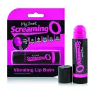 The Screaming O My Secret Vibrating Lip Balm mini vibratorius – 8.4 cm (3.3″) – rožinis — Nuotrauka 1