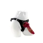 Kiotos COX – leather strap-on set with Monstar Beast 31 dragon dildo — Photo 1