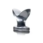 XR Brands Master Series Anchored Clear Expanding Plug – 9.5 cm (3.75″) — Photo 1
