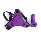 Adjustable Strap-On Dildo – 10.5 cm (4.1″) – Purple — Photo 3