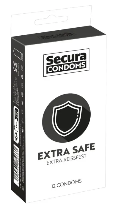 Secura Extra Safe Condoms – 12 pcs