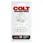 COLT Vibrating Enhancer Rings – Clear — Photo 2