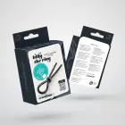 Billy the Ring - Regulējams silikona dzimumlocekļa gredzens - Melns — Foto 1