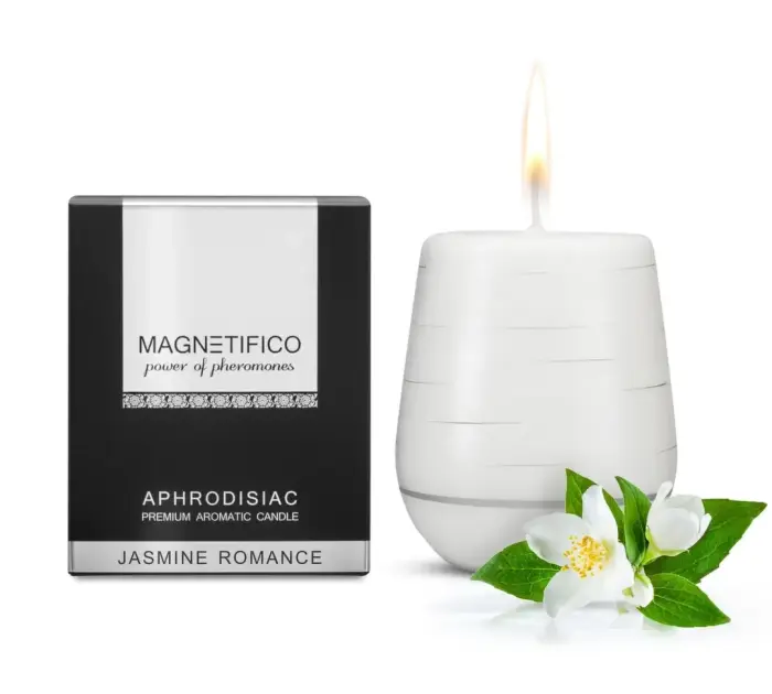 MAGNETIFICO Jasmine Romance handmade scented candle – 36 h