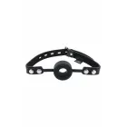 SPORTSHEETS EDGE Silicone Ring Gag Adjustable Faux Leather Strap 4.4cm — Photo 5
