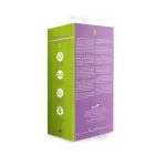 Teardrop Shaped Vibrator – 16.6 cm – Clear Purple – Clear Photo