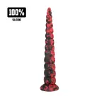 Infernal Tentacle Demon Anal Snake Dildo – 37.5 cm (14.8″) – Red / Black — Photo 7