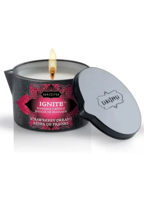 Ignite Massage Candle – Strawberry – 170 g