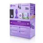 b-Vibe Rimming Petite анальная пробка – 12.5 cm – Фиолетовый — Фото 3