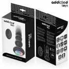 Addicted Toys вращающийся вибрирующий анальный плаг с LED пультом управления – 11.9 cm – черный — Фото 7